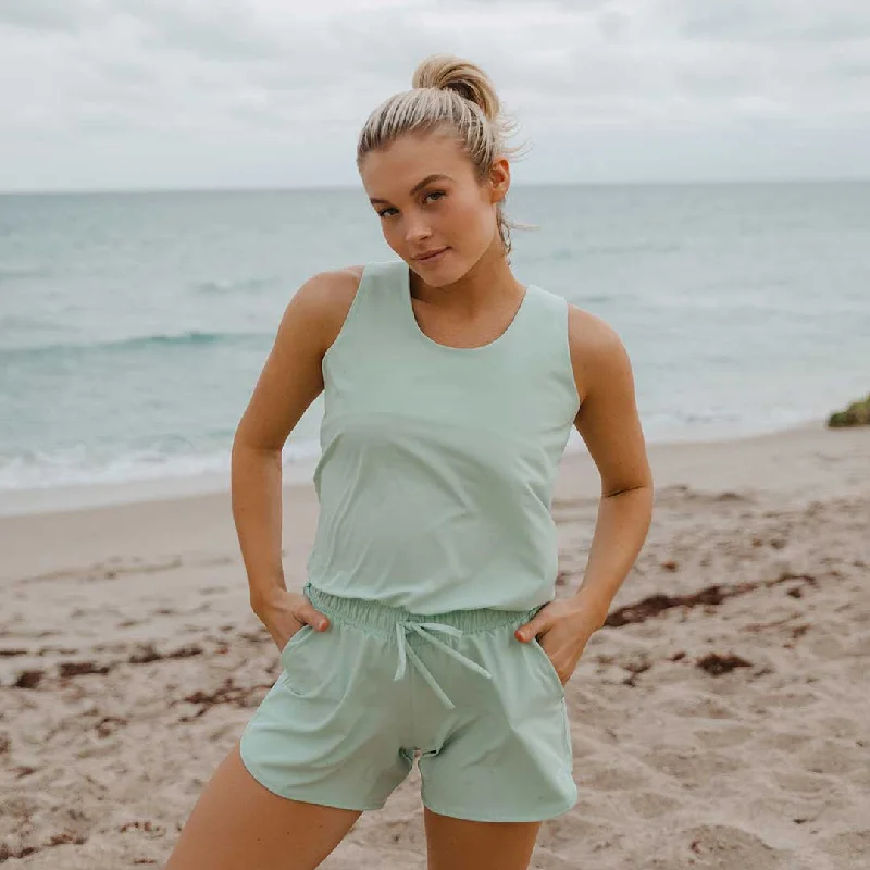 Mint Tank Romper