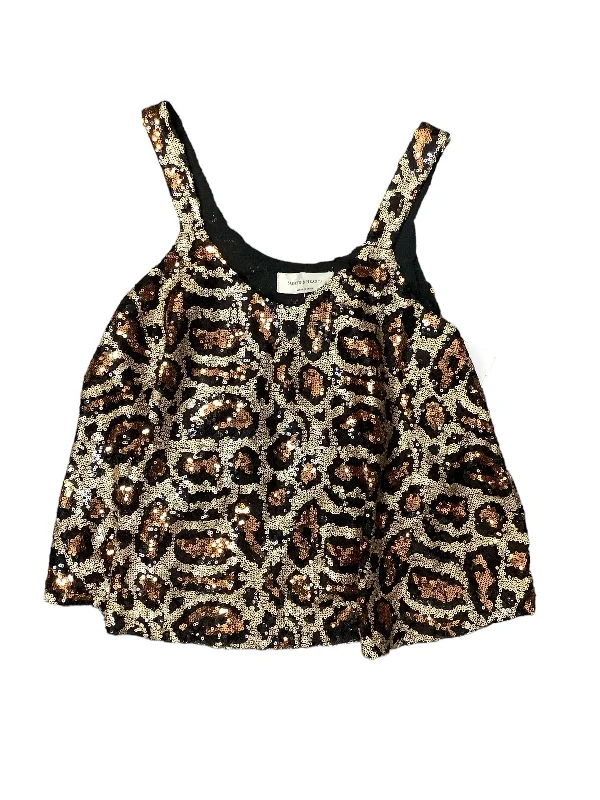 Animal Print Top Sleeveless Cmc, Size S