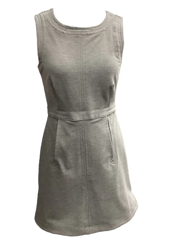 Grey Dress Casual Short Banana Republic, Size 4