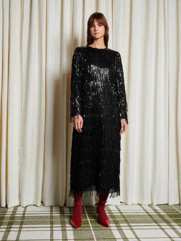 Berkley Sequin Midi Dress