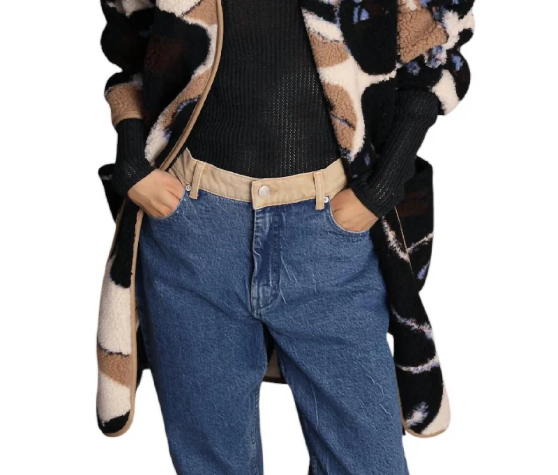 Labyrinth Jacket In Blue