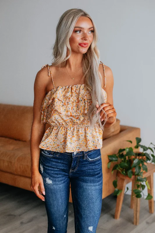 Lilla Floral Tank